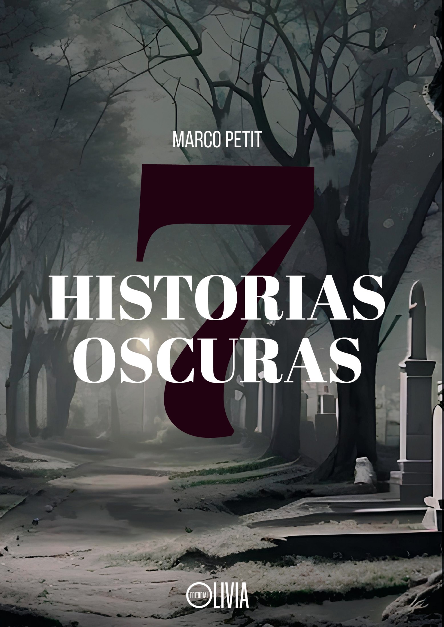 Portada de Siete Historias Oscuras